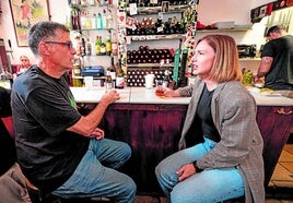 Alhambra Nievas habla en el Candela de su pasión por los deportes de montaña, además del rugby.