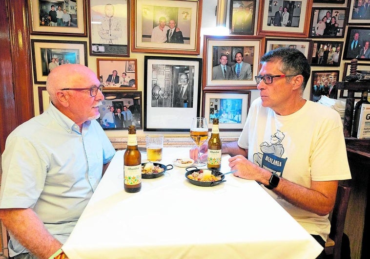 Jesús Rodríguez habla en Las Tinajas de la importancia de la alimentación y el entrenamiento.