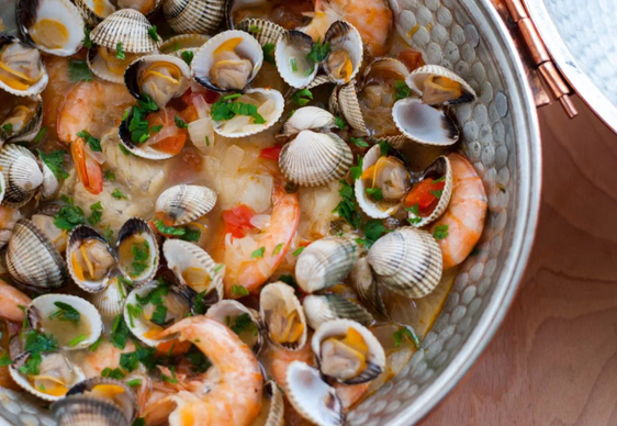 Cataplanas, sopa de mariscos y resort de lujo en el Algarve