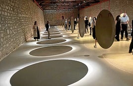 Vista de la exposición en CVNE.