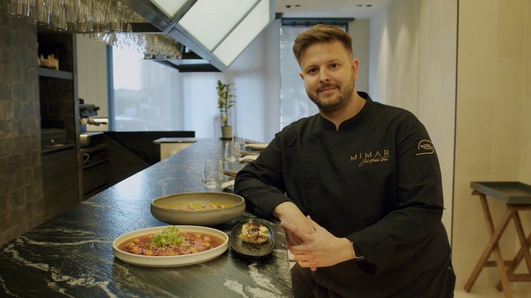 José Pablo Frías, chef del restaurante Mimar