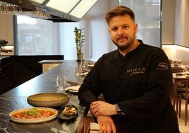 José Pablo Frías, chef del restaurante Mimar.