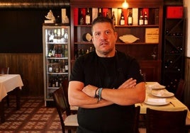 Vicente Jiménez, chef del restaurante Camino de la Huerta.