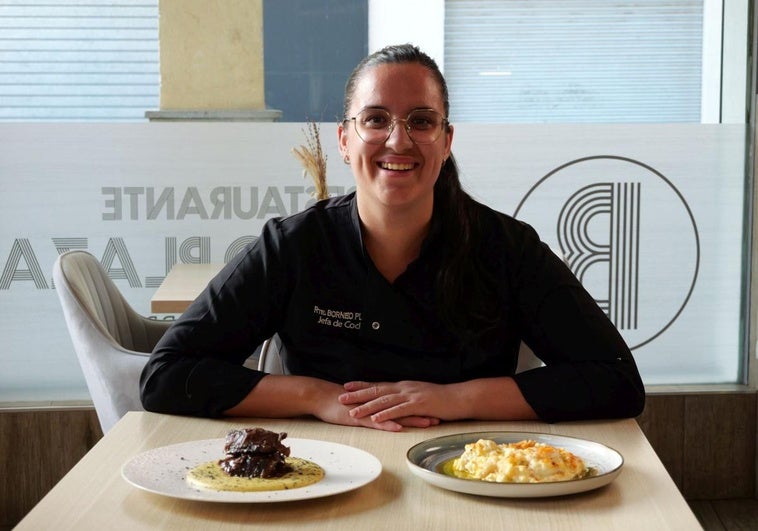 Lorena Ceballos, chef del restaurante Borneo Plaza en Maracena.