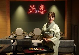 Masae Abe, chef del restaurante Masae.
