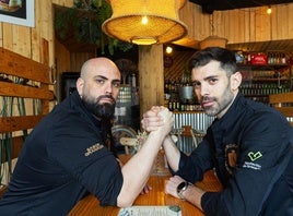 Cristian Puebla y Daniel Nieto han levantado a pulso su Garden Plaza.