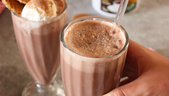 Haz un chocolate a la taza refrescante para verano