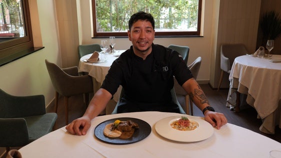 Alberto Peralta, chef de Asador Curro