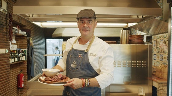 Sergio Lara, chef de Asador de la Reina
