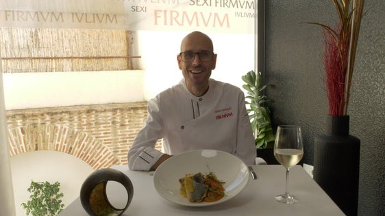 Sergio González, chef del restaurante Firmvm