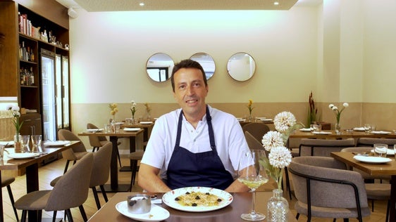 Andrés de la Rosa, chef de Restaurante Bardana