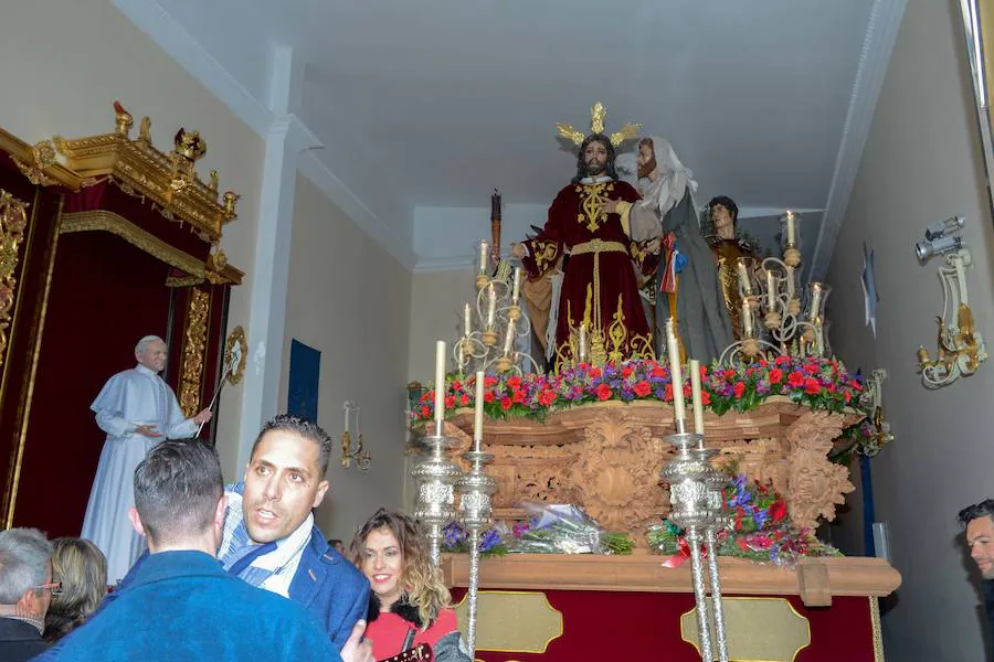 Las cofradías del Domingo de Ramos no pudieron procesionar.