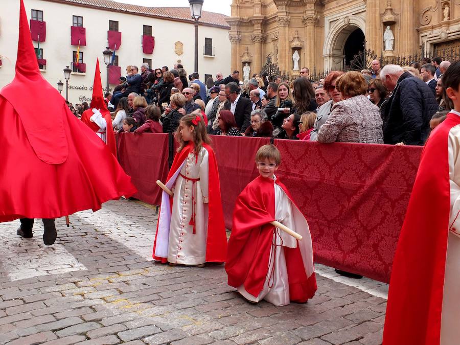 San Juan estuvo acompañado por la Agrupación Musical Cristo del Perdón de Guadix