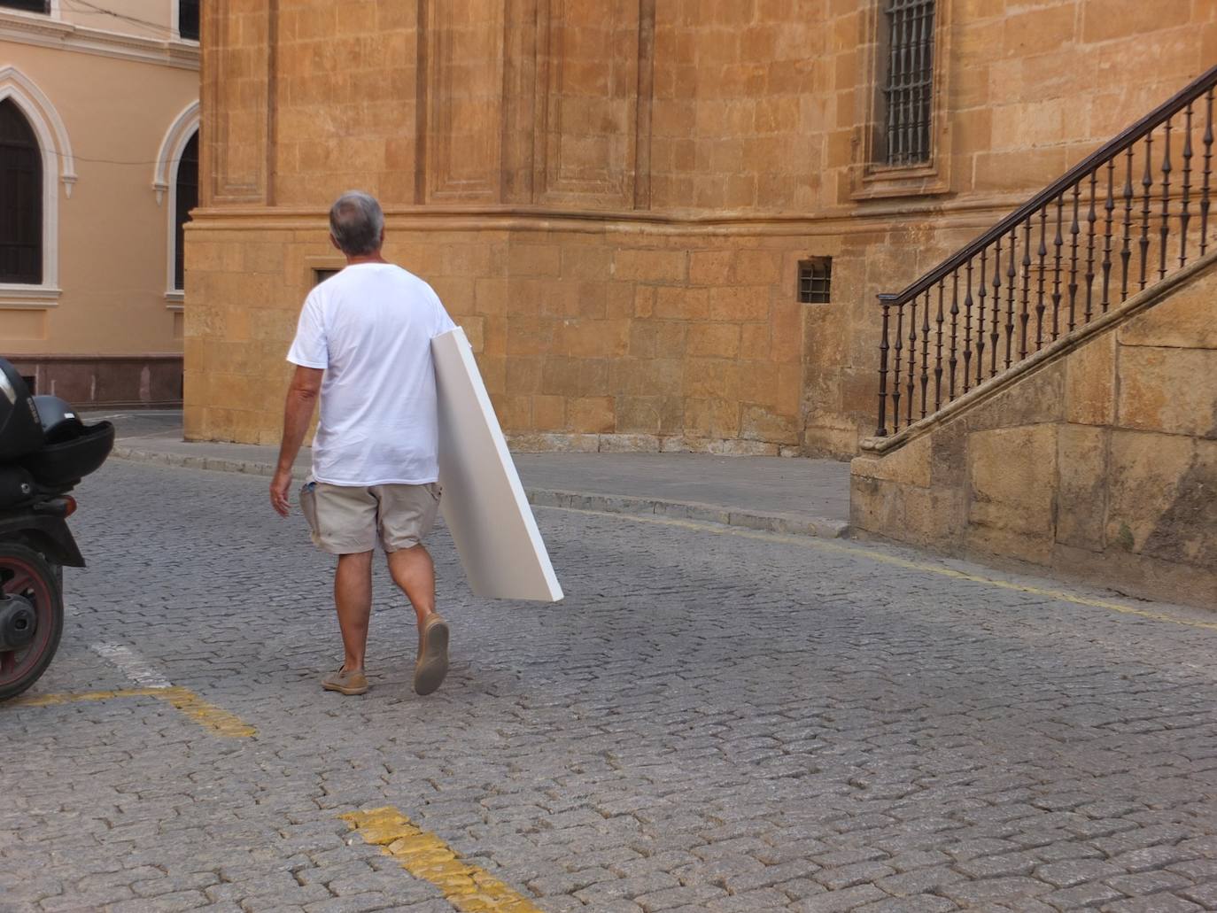 Guadix posa en una nueva edición del Certamen de Pintura Rápida