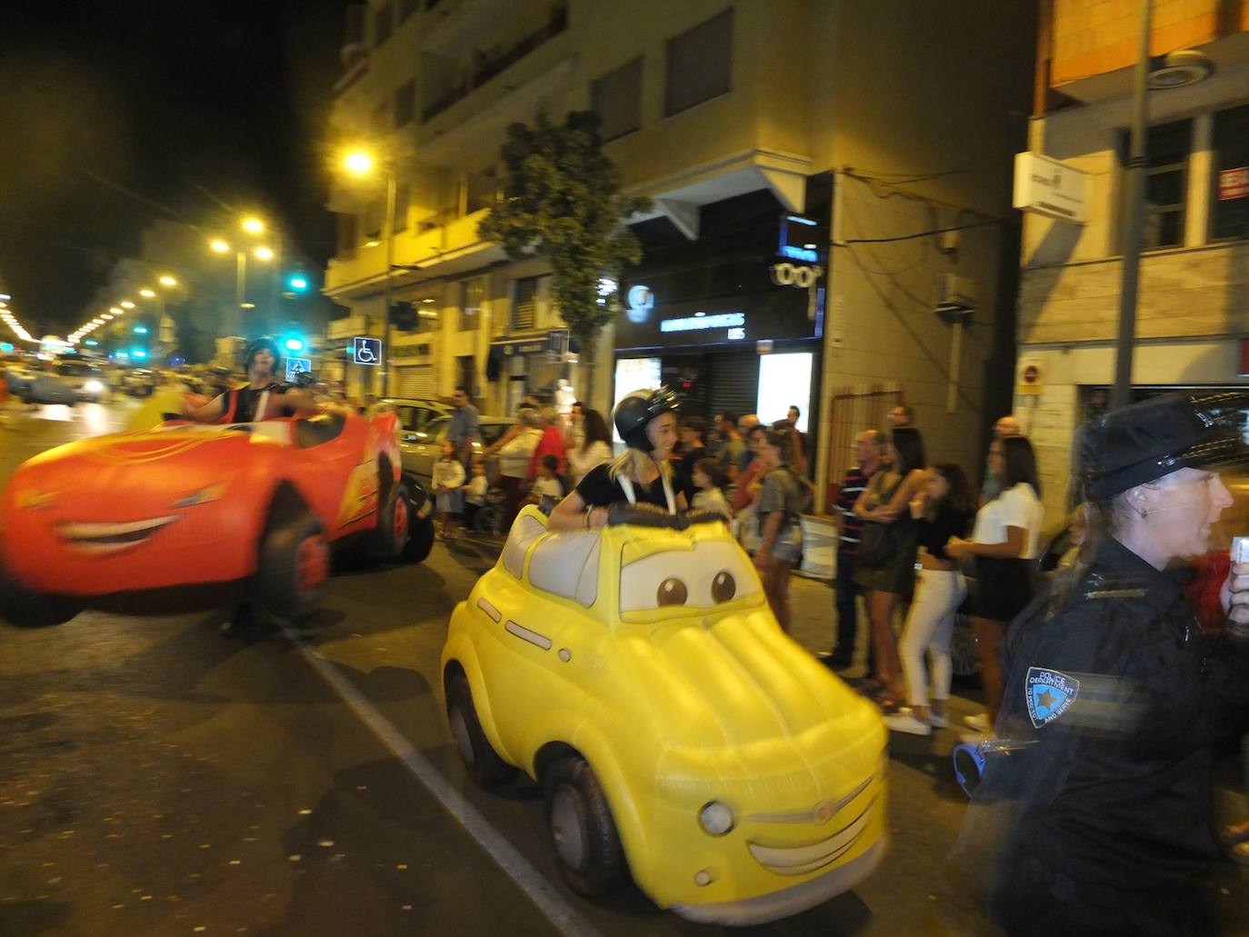 Cascamorras participó en el desfile. 