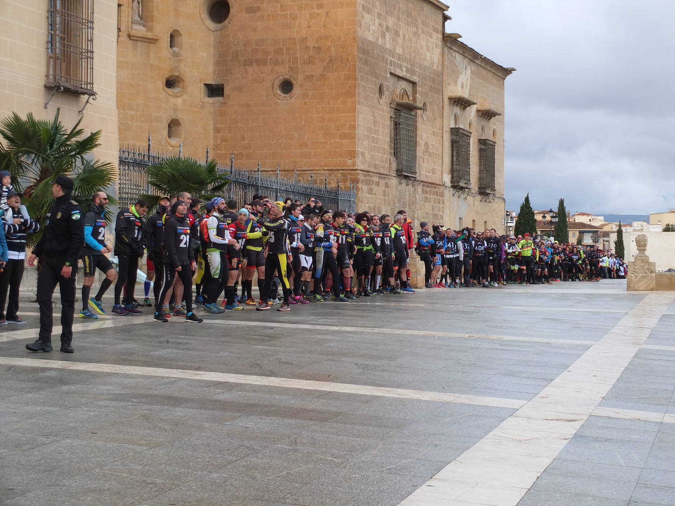 Los primeros momentos de la prueba. 