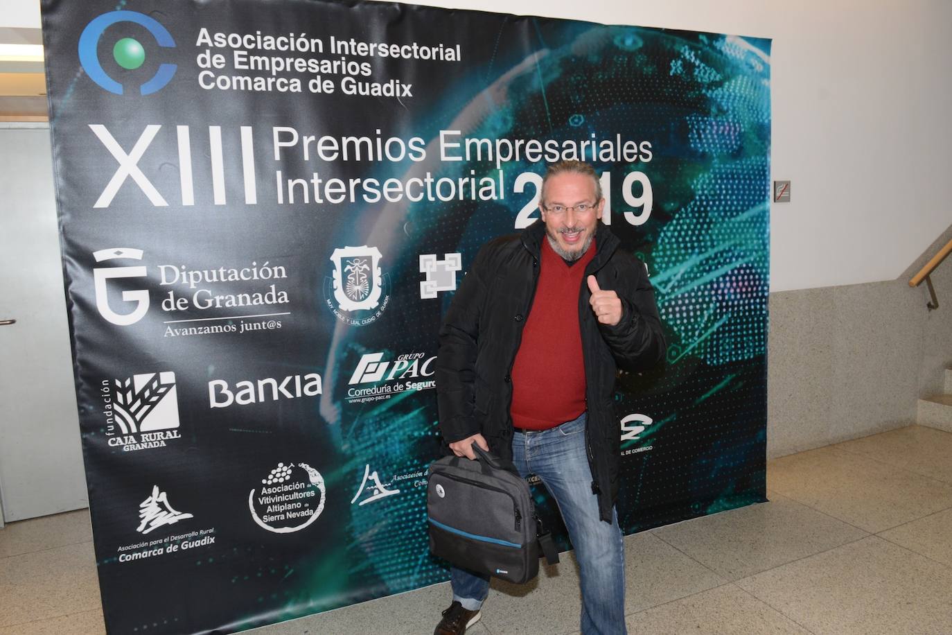 Entrega de los premios de la gala de la Asociación Intersectorial. 
