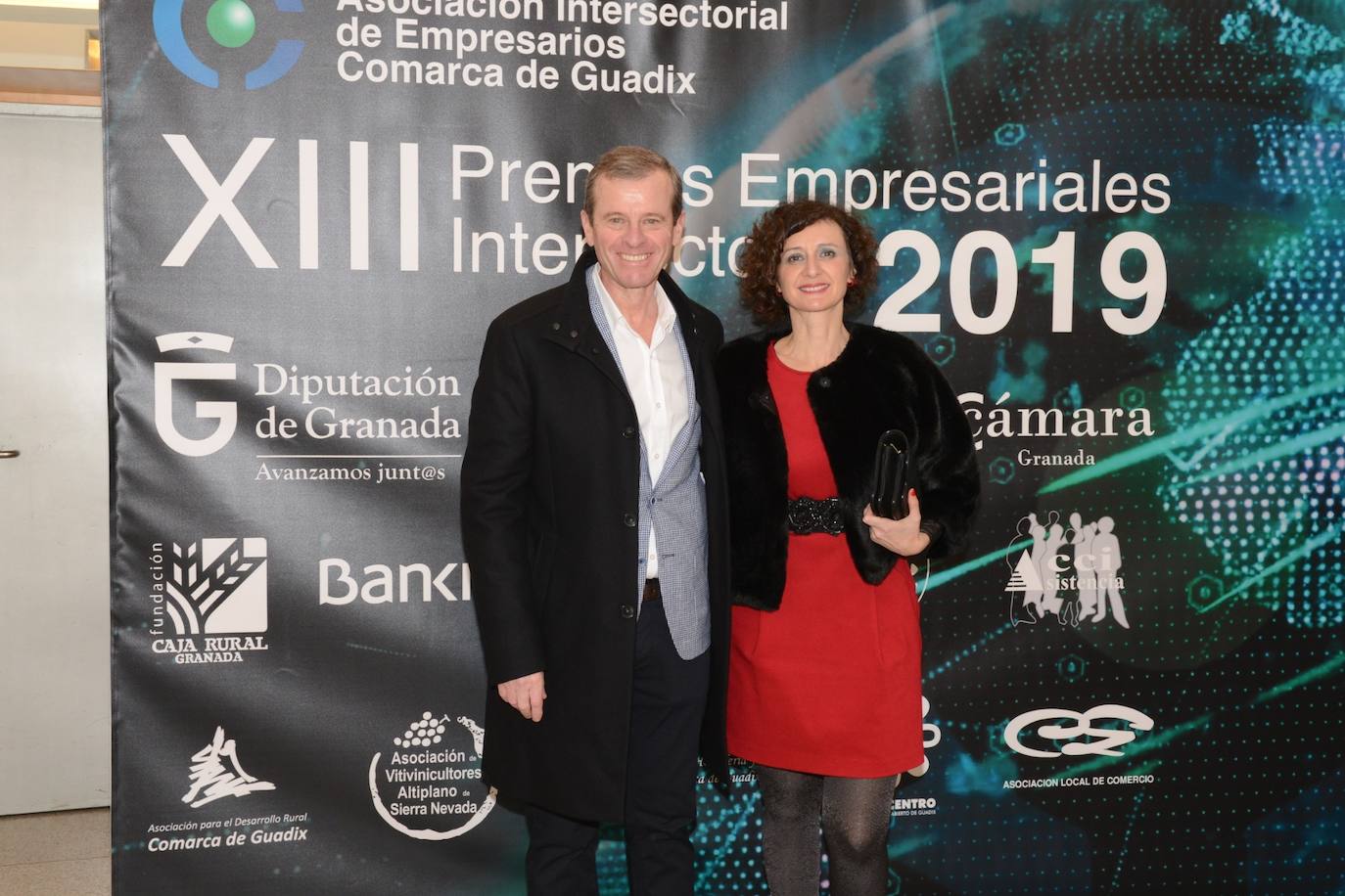 Entrega de los premios de la gala de la Asociación Intersectorial. 