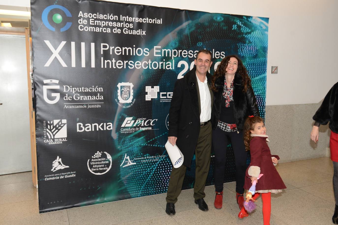 Entrega de los premios de la gala de la Asociación Intersectorial. 