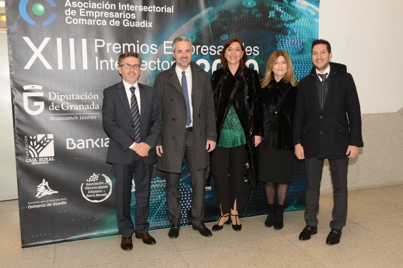 Entrega de los premios de la gala de la Asociación Intersectorial. 