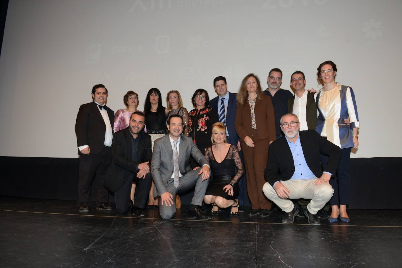 Entrega de los premios de la gala de la Asociación Intersectorial. 