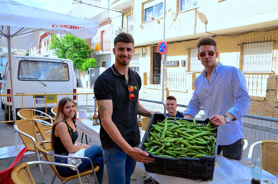 Ambiente del Día de la Cruz en el municipio el 3 de mayo de 2019