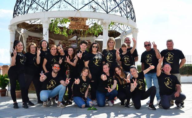 Alegría del colectivo Mis Flamenkit@s, en La Cañadilla.