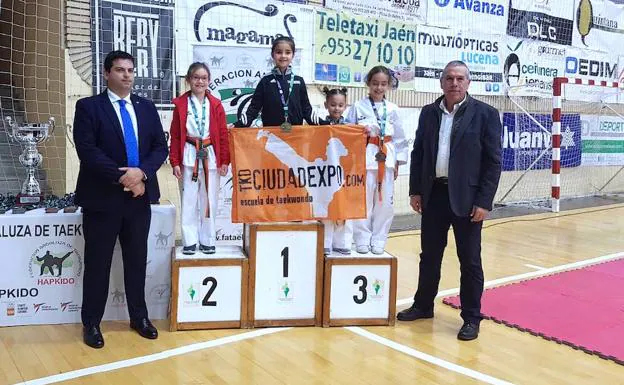 El club Del Paso Kungang logra un reguero de medallas en el campeonato infantil en técnica