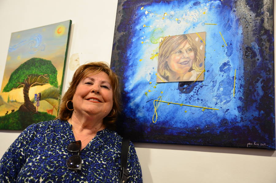 Exposición 2019 del Taller de Pintura de Huétor Vega, en la sala El Molino del Carmen de San Rafael