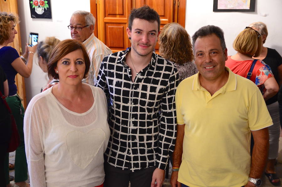 Exposición 2019 del Taller de Pintura de Huétor Vega, en la sala El Molino del Carmen de San Rafael