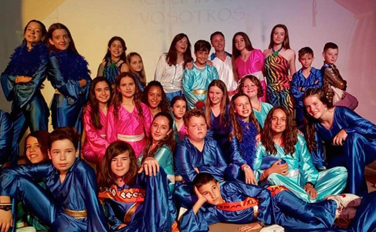 Representación del musical 'Mamma mia!'.