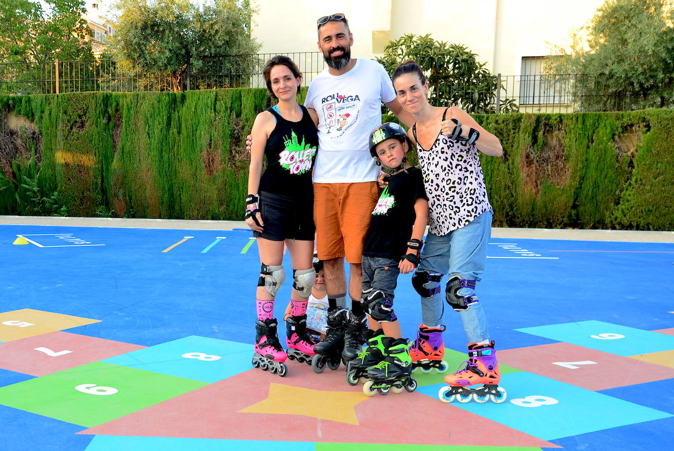 Estreno de las instalaciones del barrio de Los Rebites.