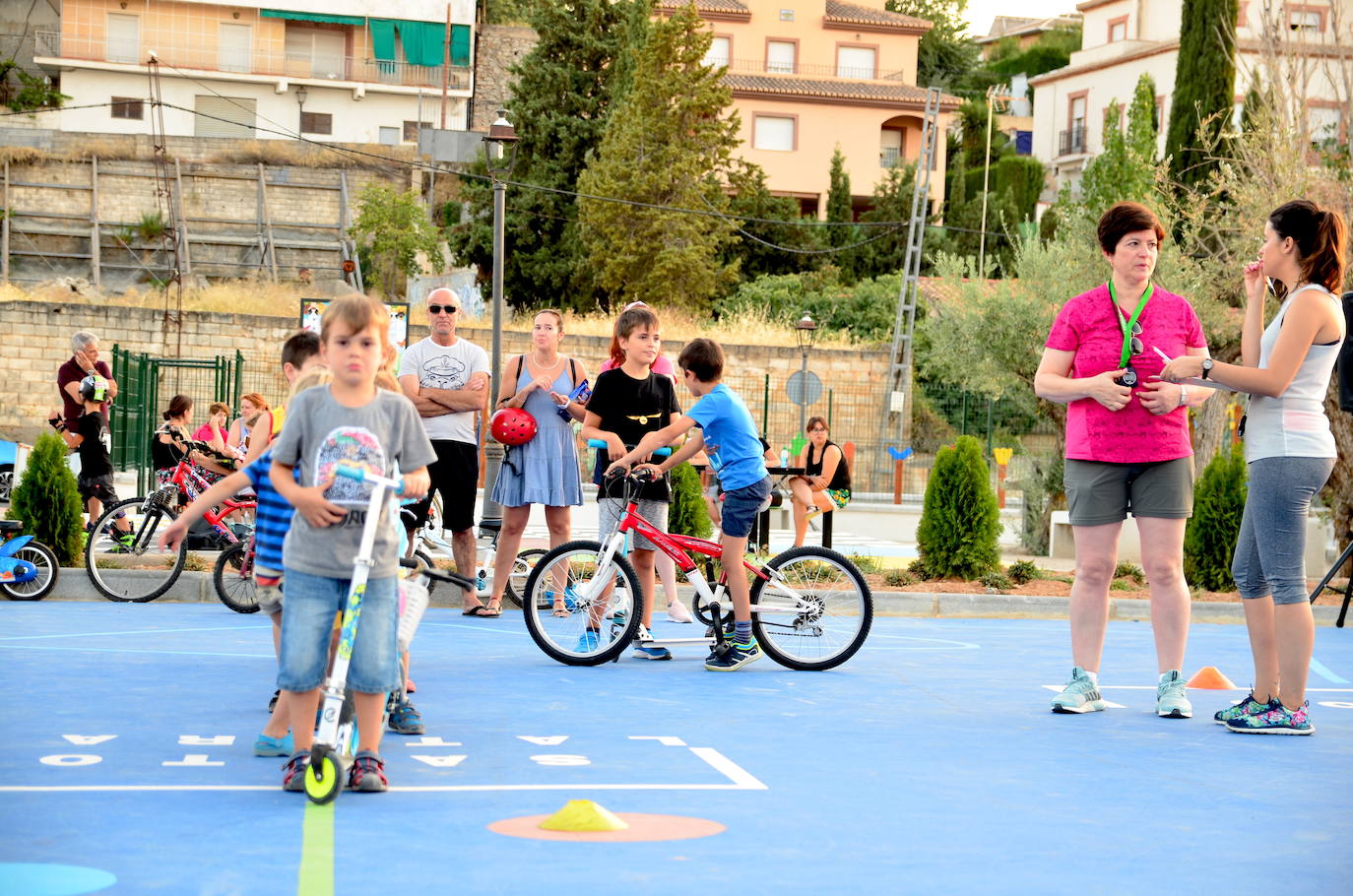 Estreno de las instalaciones del barrio de Los Rebites.