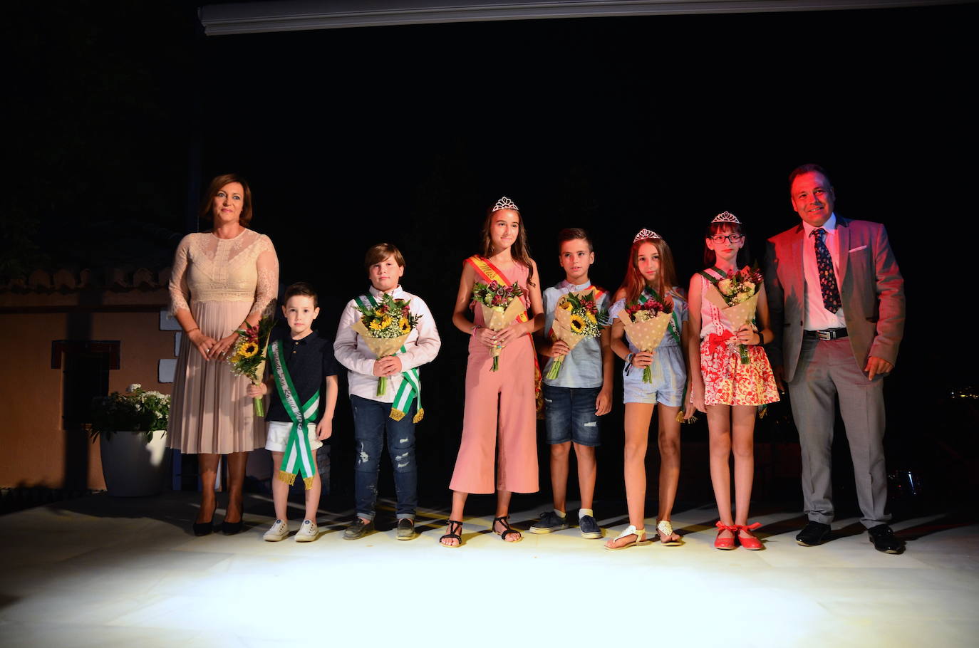 El acto, en el Carmen de San Rafael, inauguró las fiestas patronales del municipio metropolitano