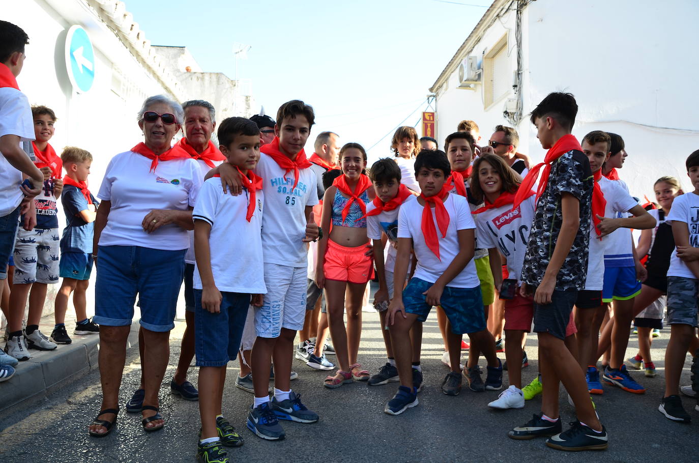 Los vecinos se volcaron en la gran novedad de las fiestas patronales de San Roque este año.