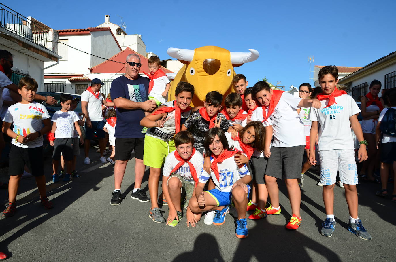 Los vecinos se volcaron en la gran novedad de las fiestas patronales de San Roque este año.