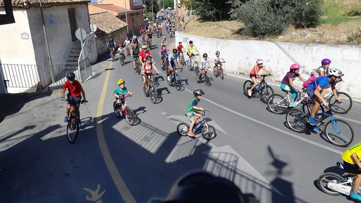El municipio celebró el Día de la Bicicleta en San Miguel