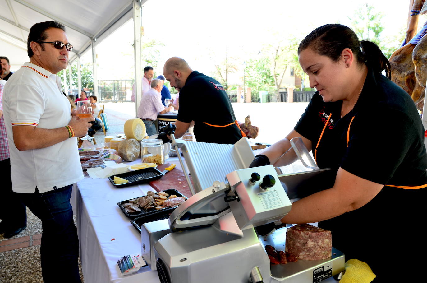 Vino, chacinas, carnes, quesos... El evento gastronómico cumple su quinta edición 
