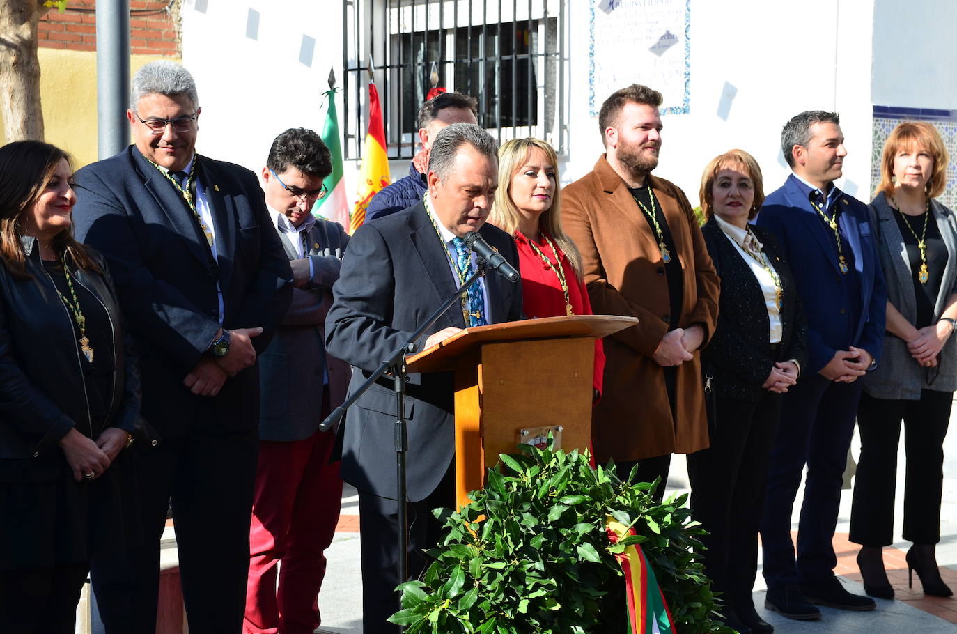 Fotos: Así ha sido el acto por el Día de la Constitución en Huétor