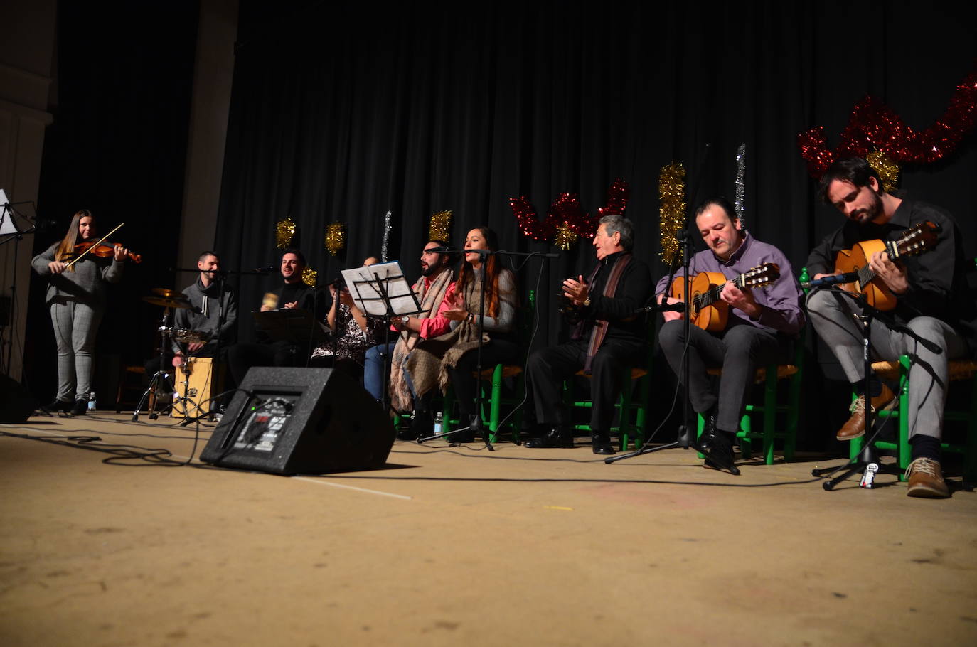 Fotos: Zambombá flamenca en Huétor Vega