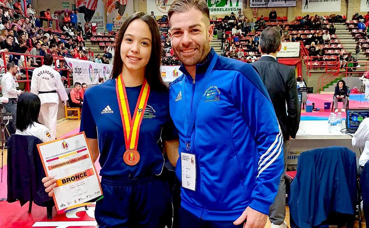 'Teo' logra el bronce en su primer Campeonato de España sénior