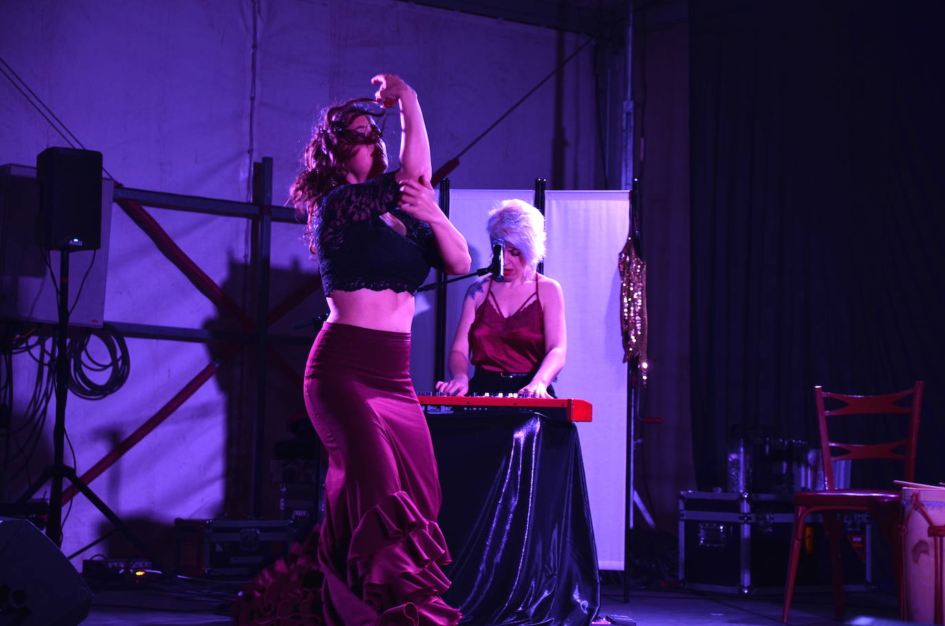 Fotos: La &#039;Noche en Morado&#039; de Monachil, Huétor y Cájar