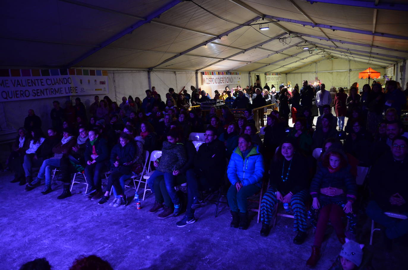 Fotos: La 'Noche en Morado' de Monachil, Huétor y Cájar