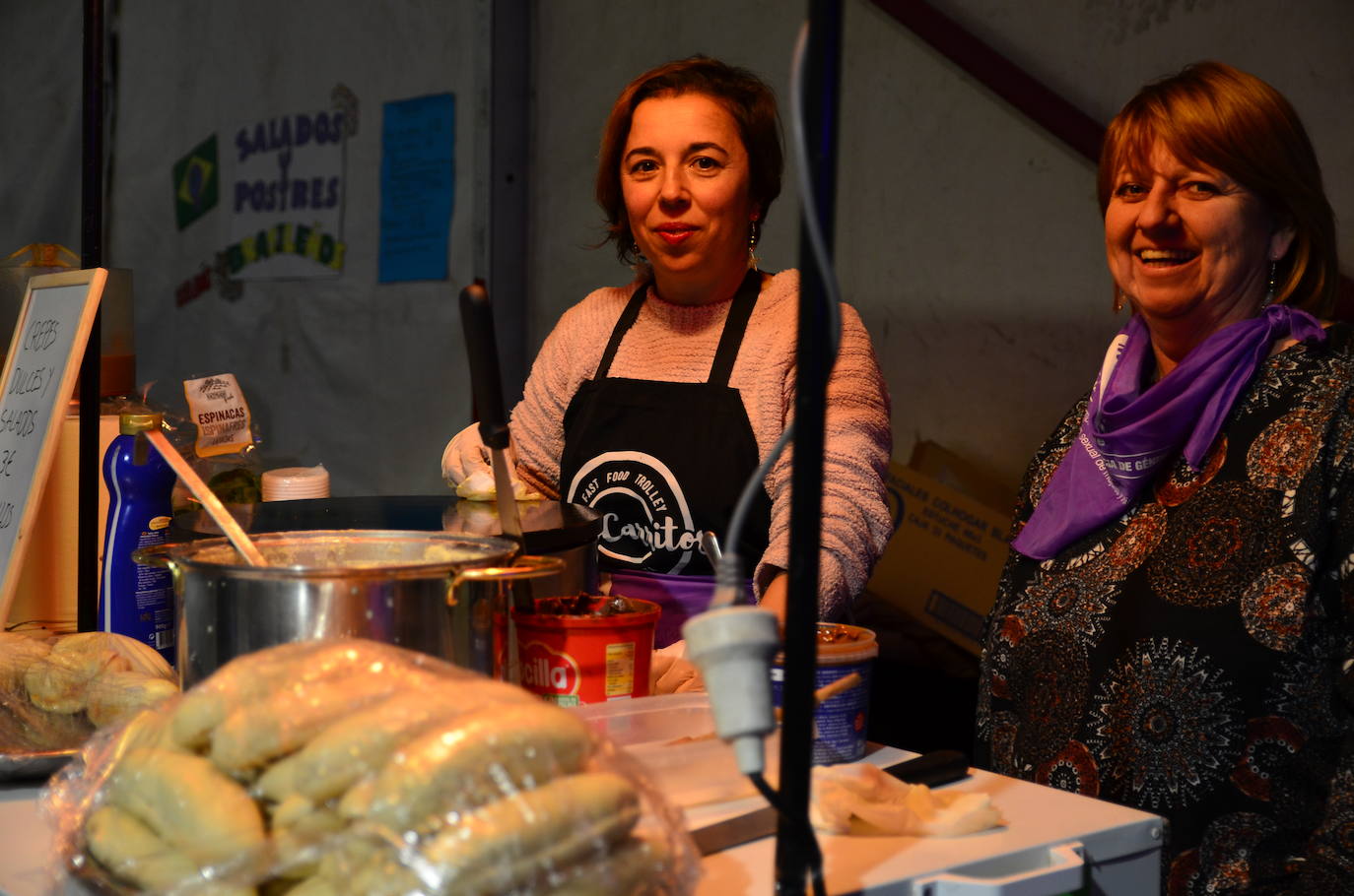 Fotos: La &#039;Noche en Morado&#039; de Monachil, Huétor y Cájar