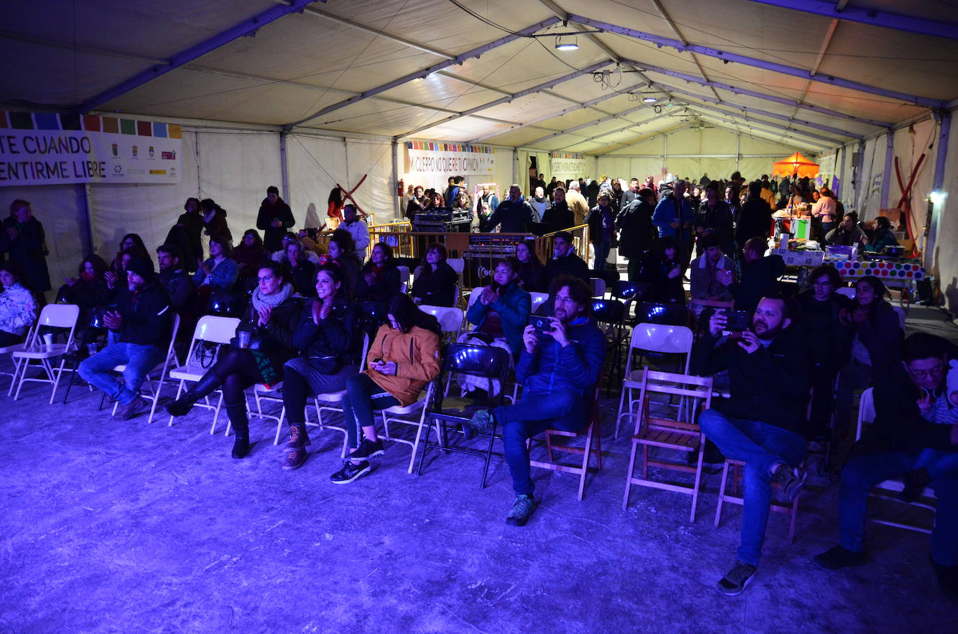 Fotos: La &#039;Noche en Morado&#039; de Monachil, Huétor y Cájar