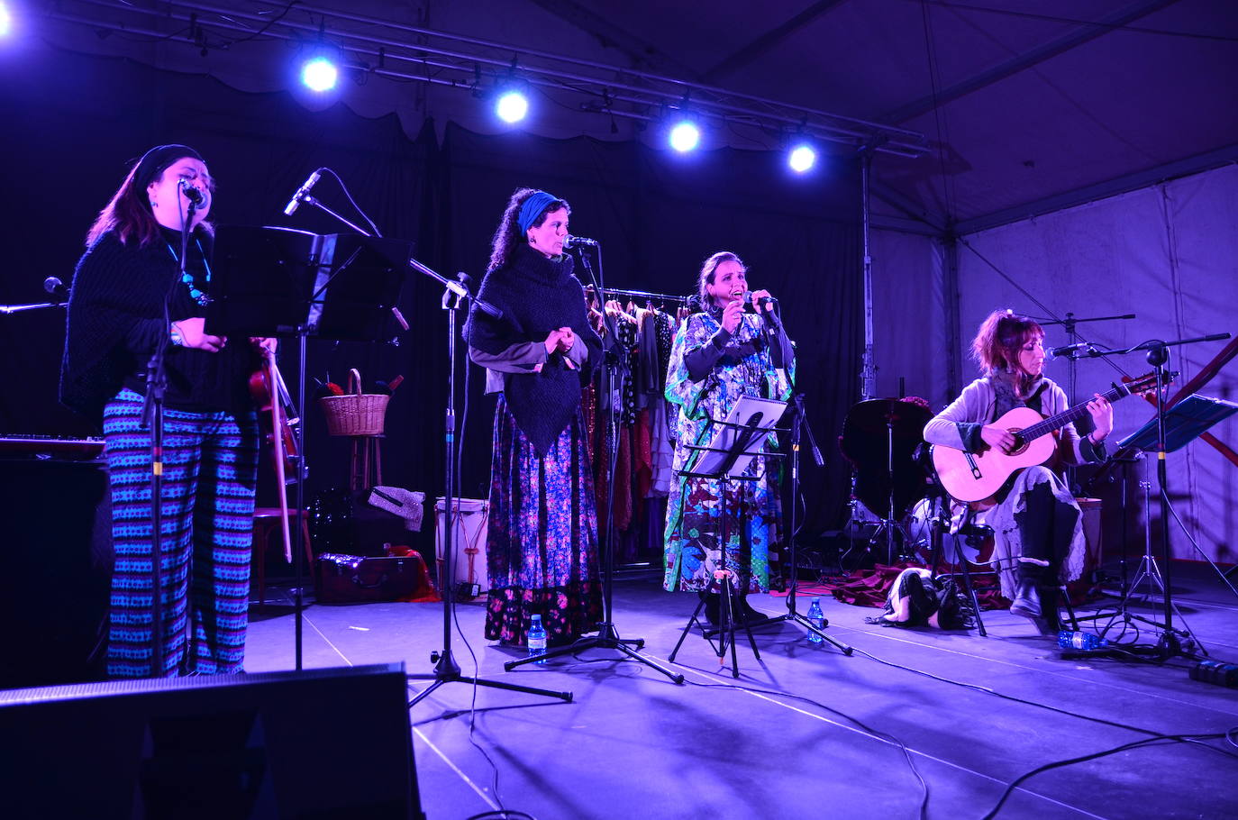 Fotos: La &#039;Noche en Morado&#039; de Monachil, Huétor y Cájar