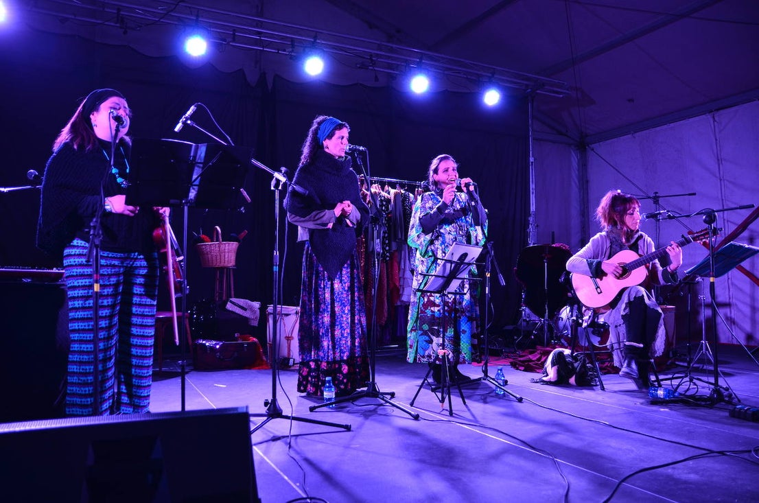 Fotos: La 'Noche en Morado' de Monachil, Huétor y Cájar