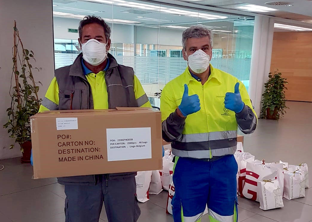 Fotos: El área de Mantenimiento, activa en Huétor Vega