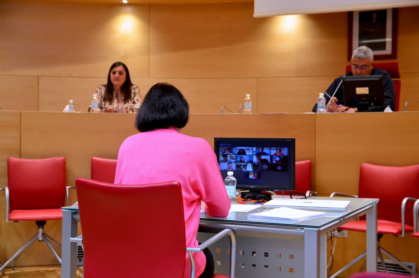 Fotos: Pleno semipresencial, en Huétor Vega