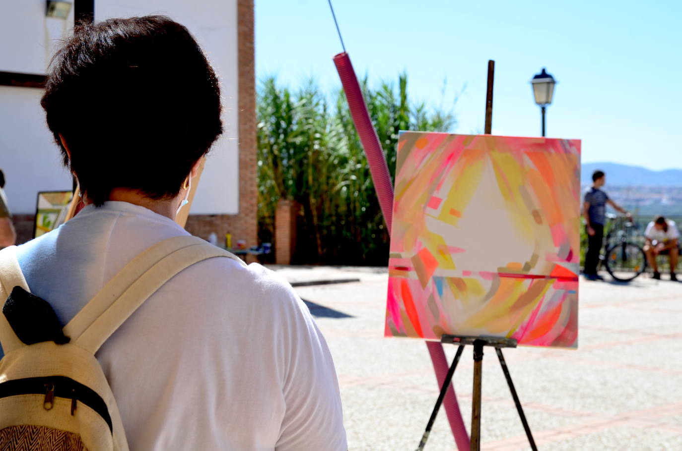 Fotos: Concurso de pintura rápida abstracta en Huétor Vega